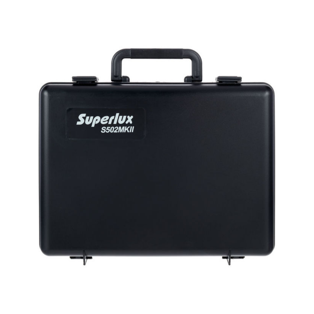 SUPERLUX S502MKII ORTF TRUE CONDENSER MICROPHONE SYSTEM, SUPERLUX, CONDENSER MICROPHONE, superlux-microphone-sup-s502mkii, ZOSO MUSIC SDN BHD
