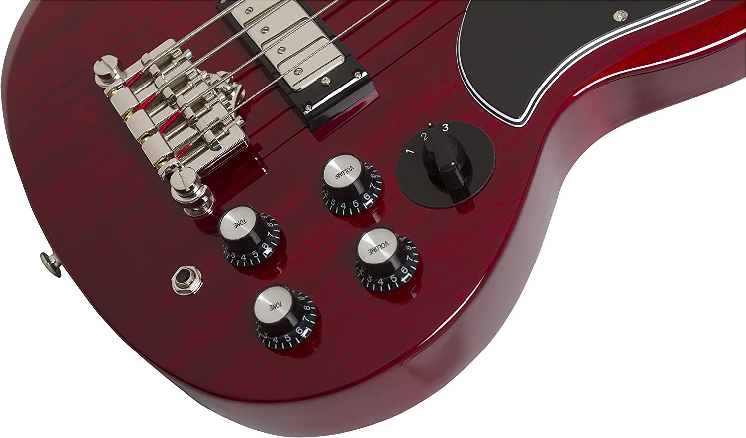 Epiphone EBG3CHCH1 EB - 3, 2 Pickup, 4 String Bass, Cherry ( FREE Gator GBE-BASS Gig Bag )