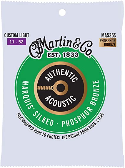MARTIN MA530S MARQUIS SILKED PHOSPHOR BRONZE AUTHENTIC ACOUSTIC GUITAR STRING EXTRA LIGHT 010-047, MARTIN, STRING, martin-string-marma530s, ZOSO MUSIC SDN BHD