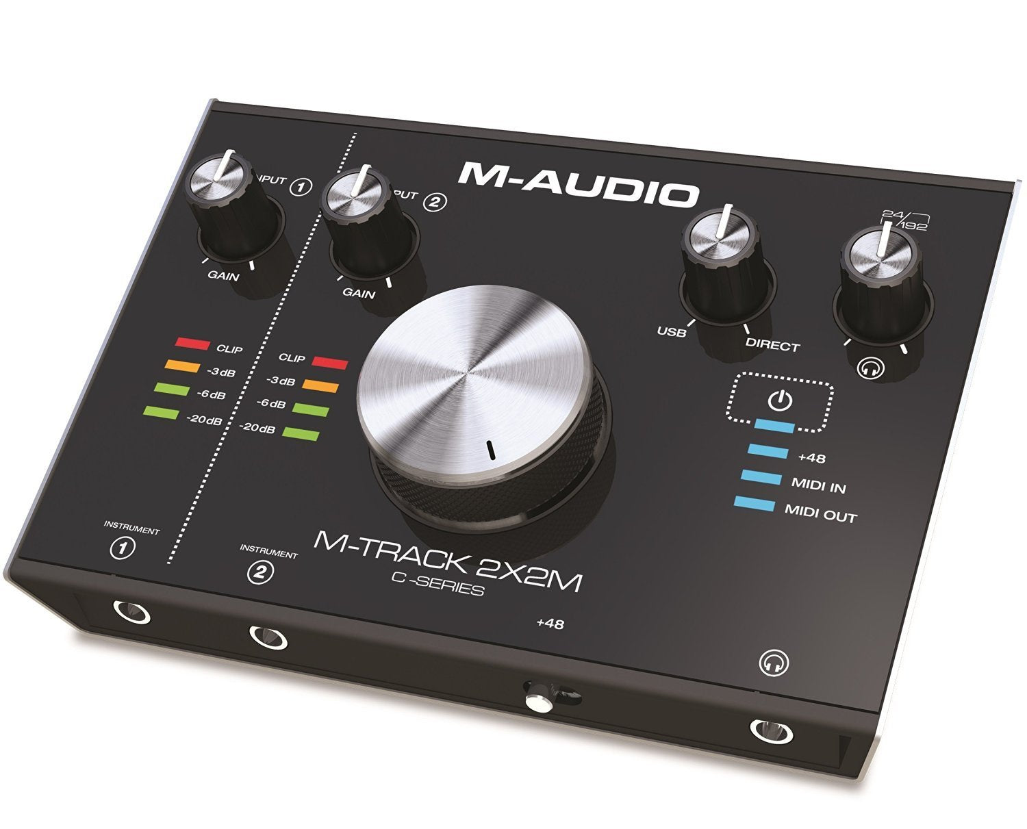 M-AUDIO M-TRACK 2X2M C-SERIES | 2-IN/2-OUT USB AUDIO INTERFACE WITH MIDI (24-BIT/192KHZ), M-AUDIO, AUDIO MIXER, m-audio-m-track-2x2m-c-series-2-in-2-out-usb-audio-interface-with-midi-24-bit-192khz, ZOSO MUSIC SDN BHD