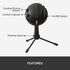 BLUE MICROPHONES SNOWBALL ICE USB MICROPHONE BLACK |  BLUE MICROPHONE |  USB MICROPHONE |  Zoso Music