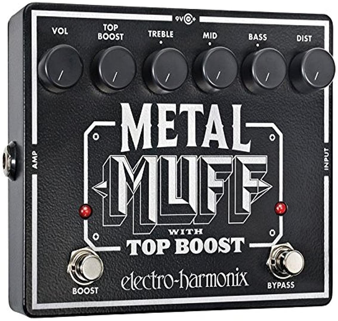 Electro-Harmonix Metal Muff w/Top Boost Guitar Effects Pedal | ELECTRO-HARMONIX , Zoso Music