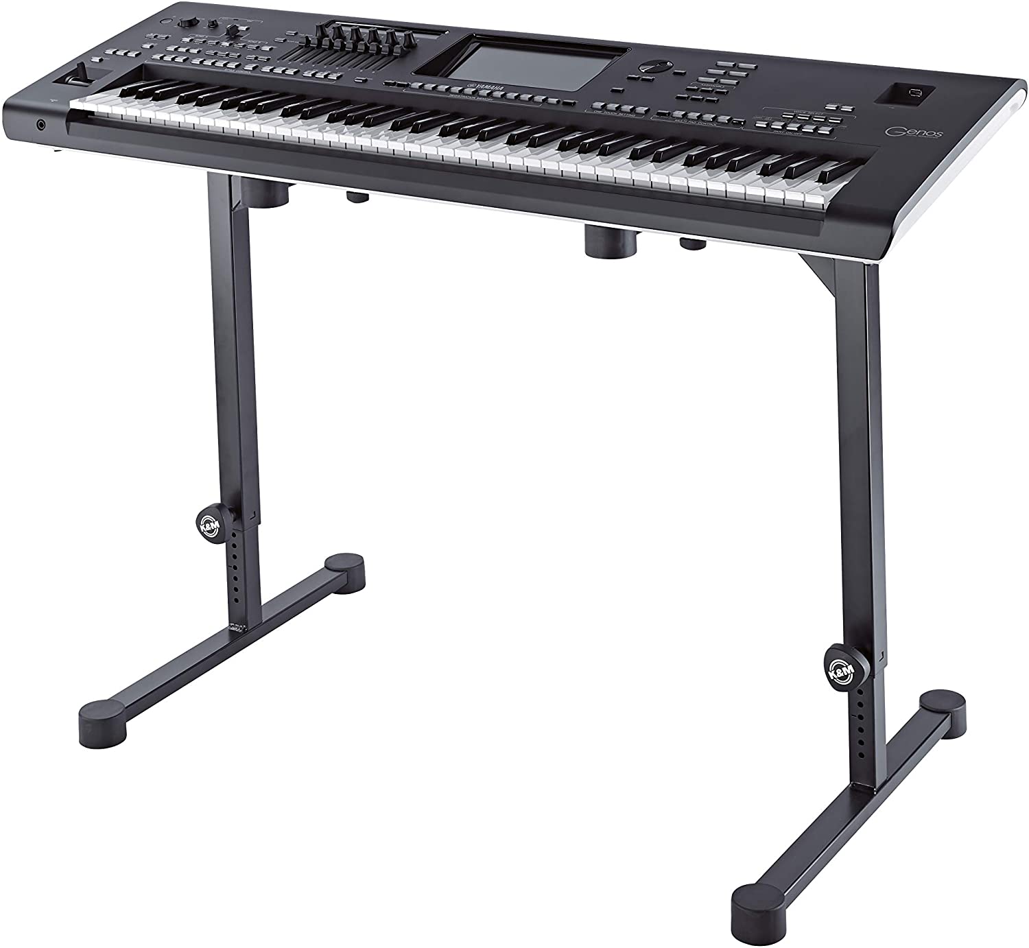 K&M TABLE STYLE STAND FOR DIGITAL PIANOS, BLACK |  K&M |  STAND |  Zoso Music