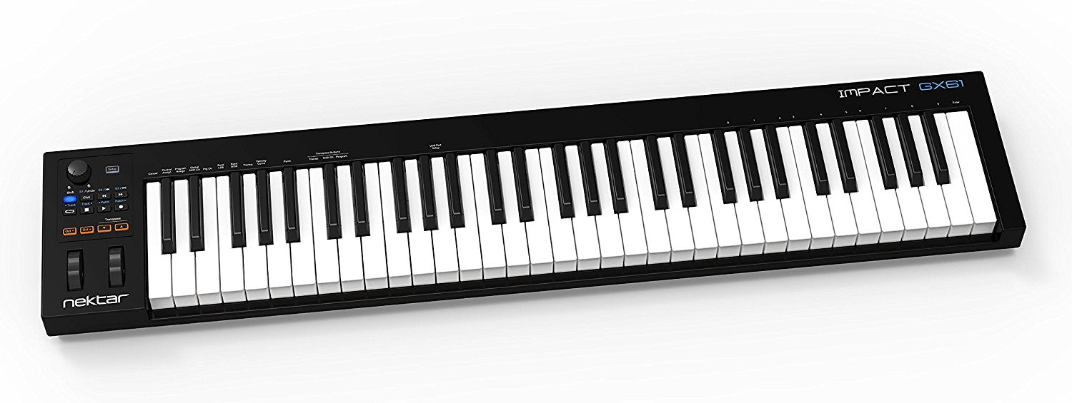 NEKTAR IMPACT GX61 USB 61 KEYS MIDI CONTROLLER, NEKTAR, MIDI CONTROLLER, nektar-impact-gx61-controller-keyboard, ZOSO MUSIC SDN BHD