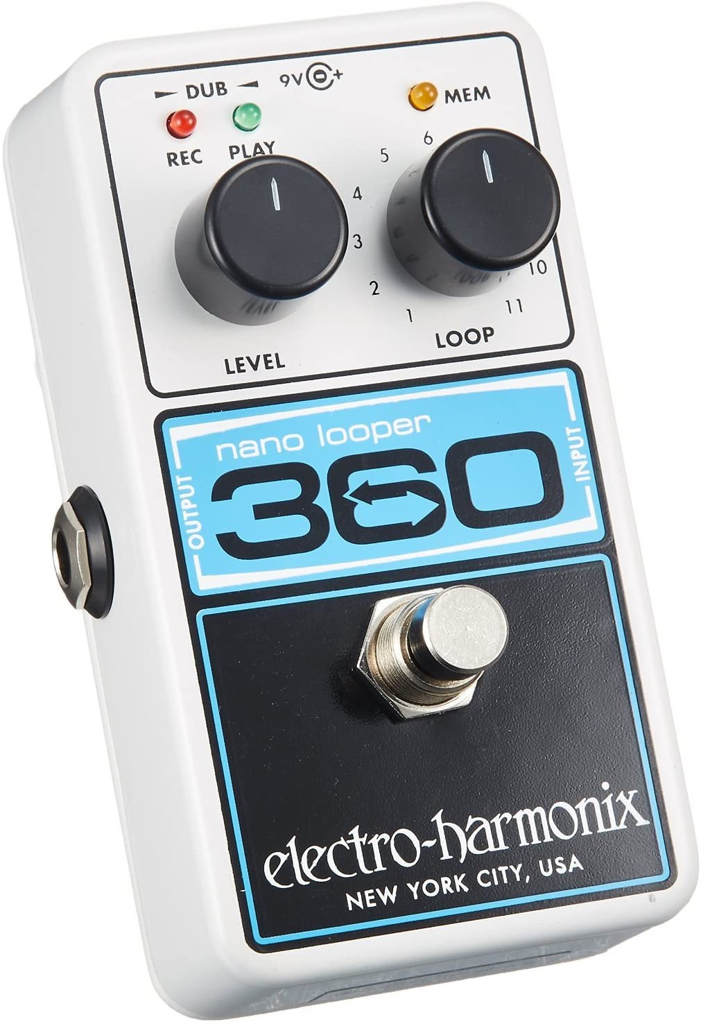 Electro-Harmonix 360 Nano Looper Guitar Effects Pedal | ELECTRO-HARMONIX , Zoso Music