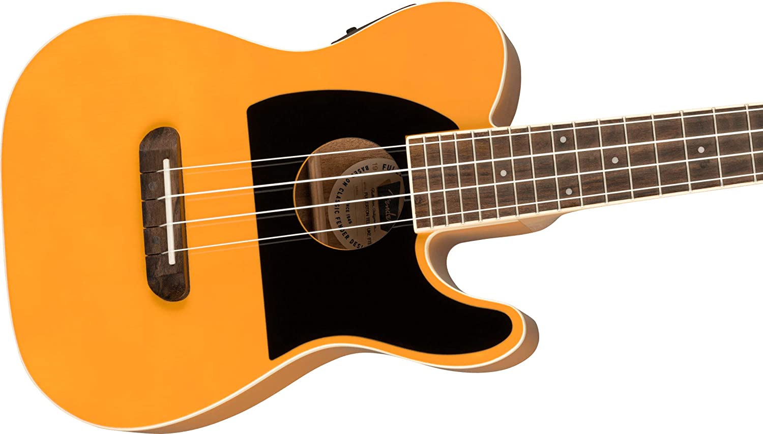 Fender Fullerton Telecaster Ukulele, Walnut FB, Butterscotch Blonde |  FENDER |  UKULELE |  Zoso Music