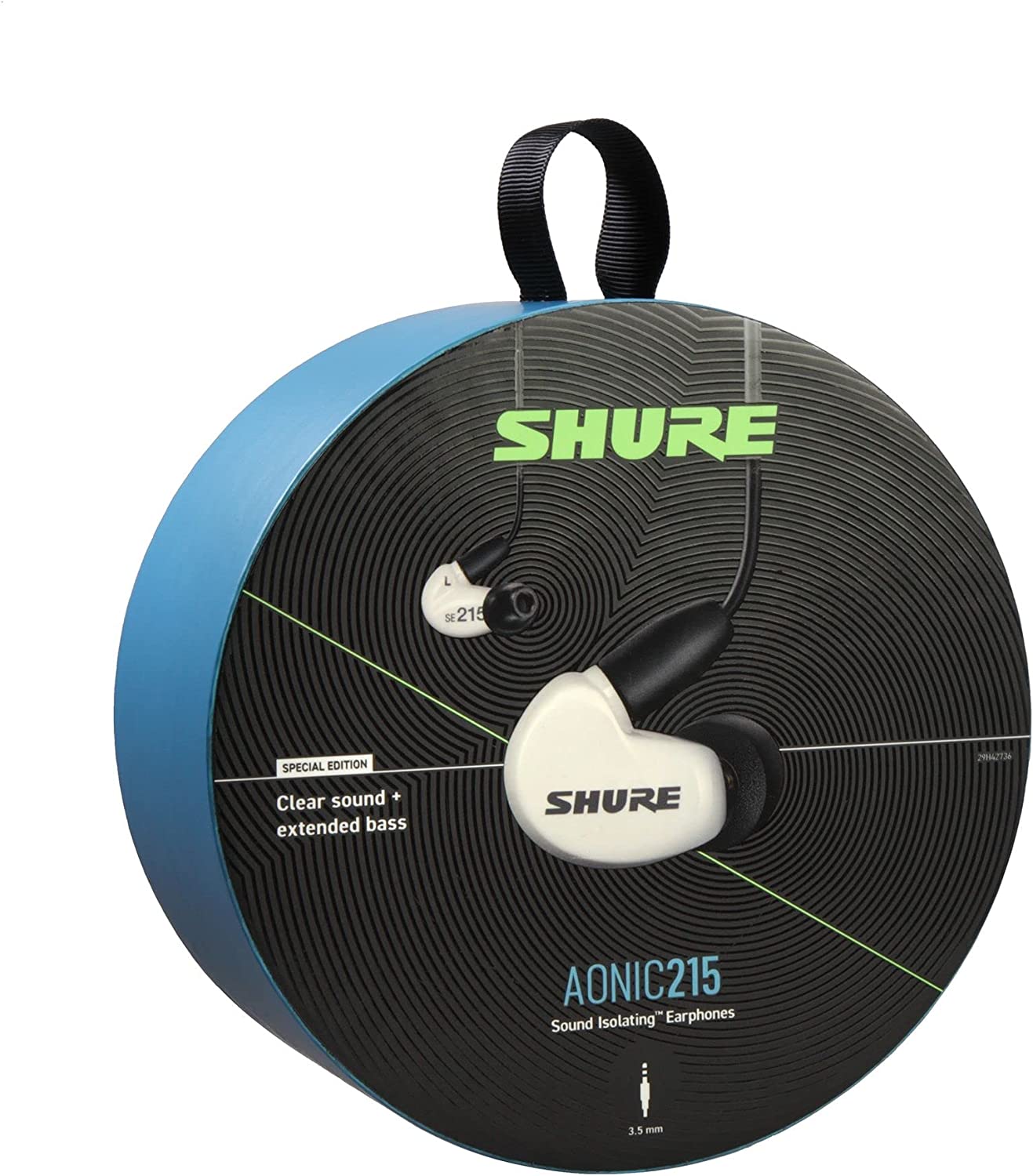 SHURE AONIC 215 SOUND ISOLATING EARPHONES - WHITE