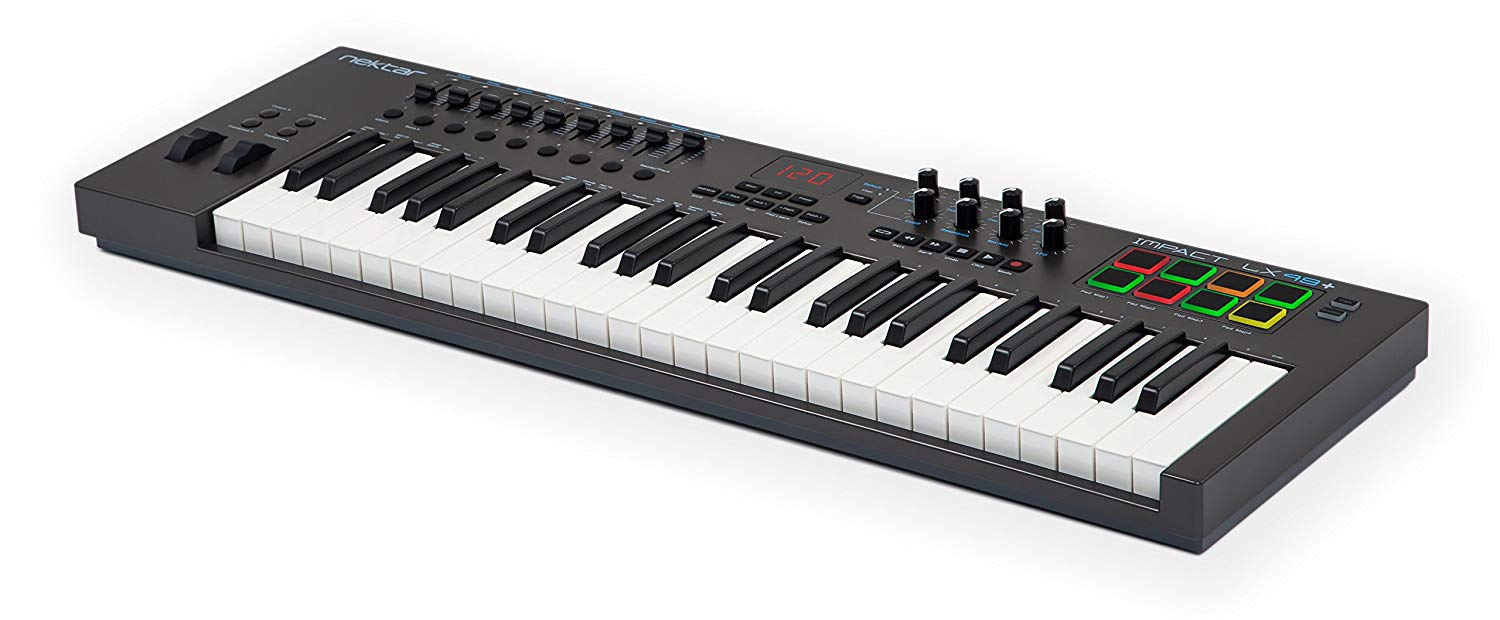 NEKTAR IMPACT LX49+ USB 49 KEYS MIDI KEYBOARD CONTROLLER, NEKTAR, MIDI CONTROLLER, nektar-impact-lx49-keyboard-controller, ZOSO MUSIC SDN BHD