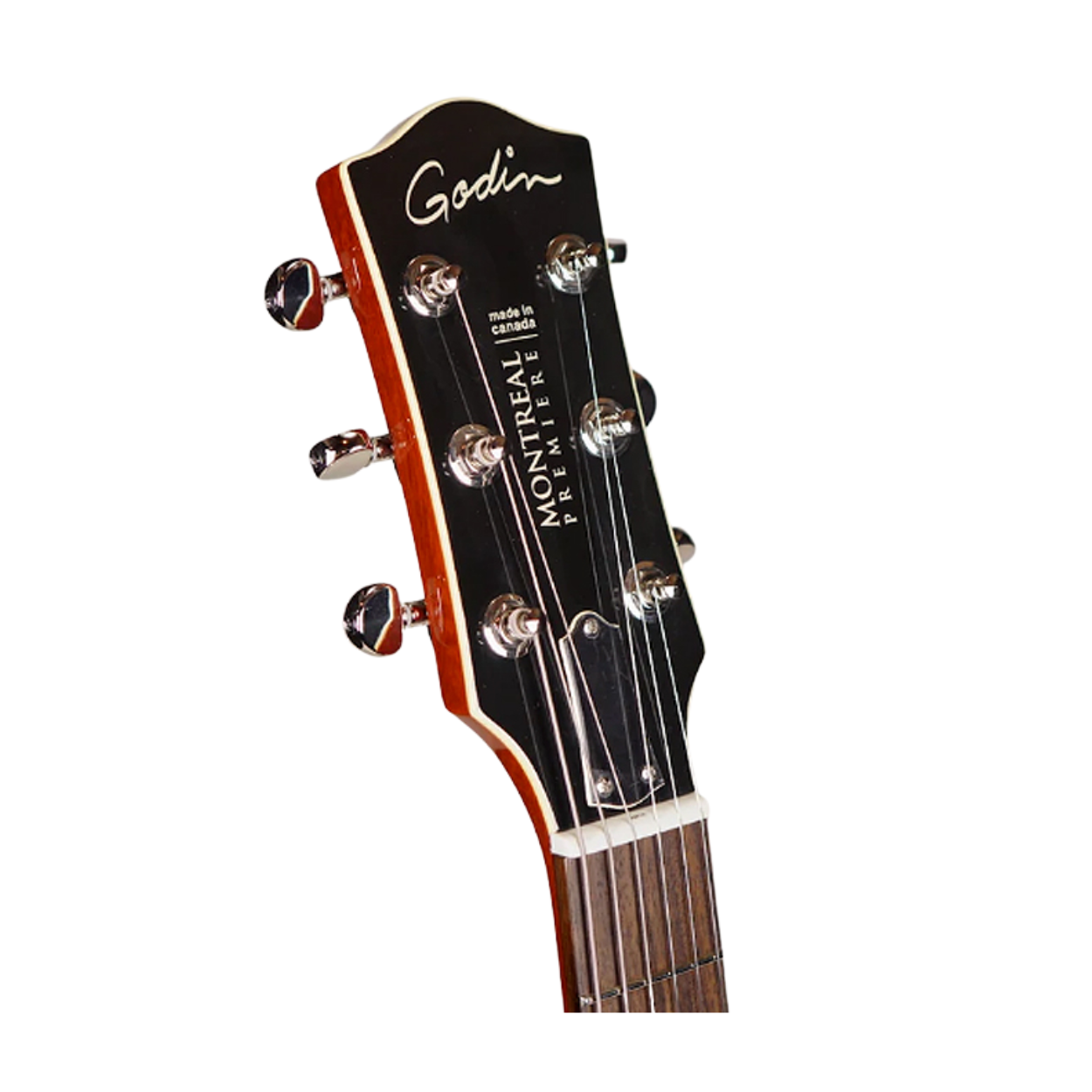 GODIN MONTREAL PREMIERE SUNBURST HG WITH BIGSBY HOLLOWBODY ELECTRIC GUITAR - SUNBURST |  GODIN GUITAR |  ELECTRIC GUITAR |  Zoso Music