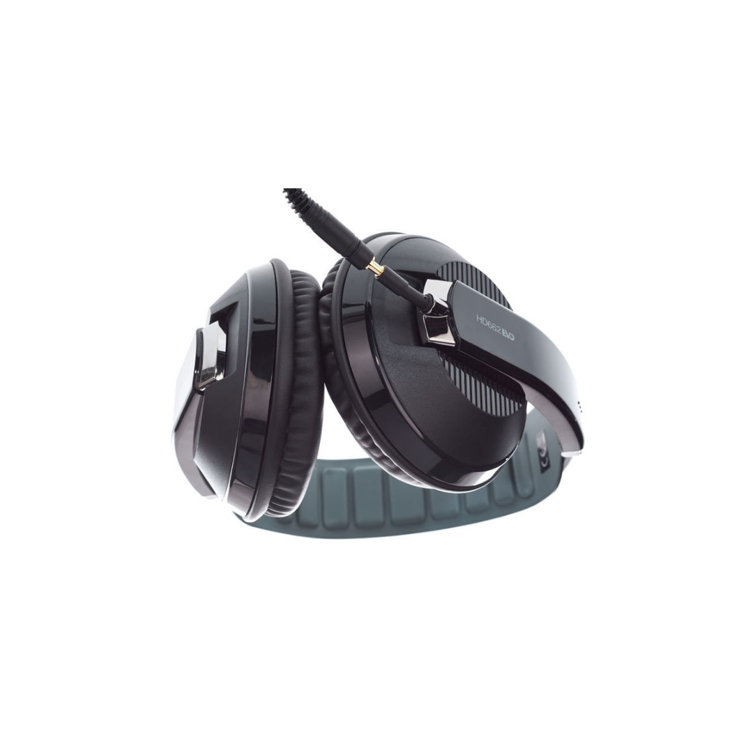 SUPERLUX HD662EVO BK PROFFESIONAL STUDIO MONITORING HEADPHONE COLOR BLACK, SUPERLUX, HEADPHONE, superlux-heaphones-sup-hd662evo-bk, ZOSO MUSIC SDN BHD