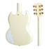 Gibson 1963 Les Paul SG Custom Reissue 3-Pickup w/ Maestro VOS Electric Guitar, Classic White (SGC63VOCWGM1) |  GIBSON |  ELECTRIC GUITAR |  Zoso Music