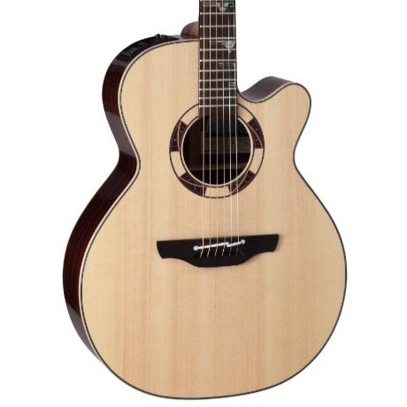 TAKAMINE TSF48C LEGACY SERIES NEX CUTAWAY ACOUSTIC-ELECTRIC GUITAR, CTP-3 PREAMP & HARD CASE (MADE IN JAPAN)