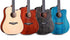 Caesar WL-800Ce Solid Top Acoustic Guitar Cutaway With Build in EQ &amp; Bag | CAESAR , Zoso Music
