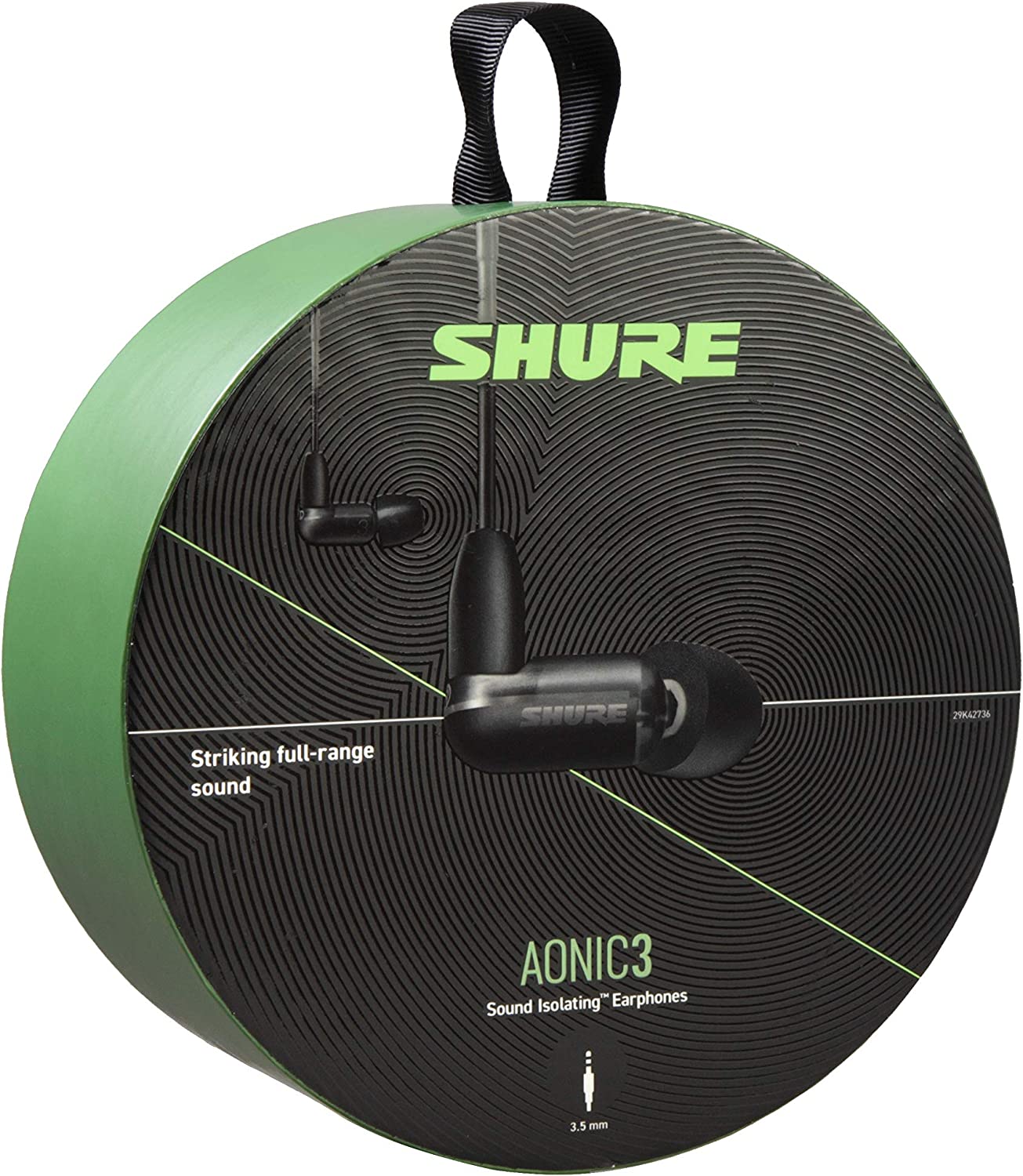 SHURE AONIC 3 SOUND ISOLATING EARPHONES - BLACK