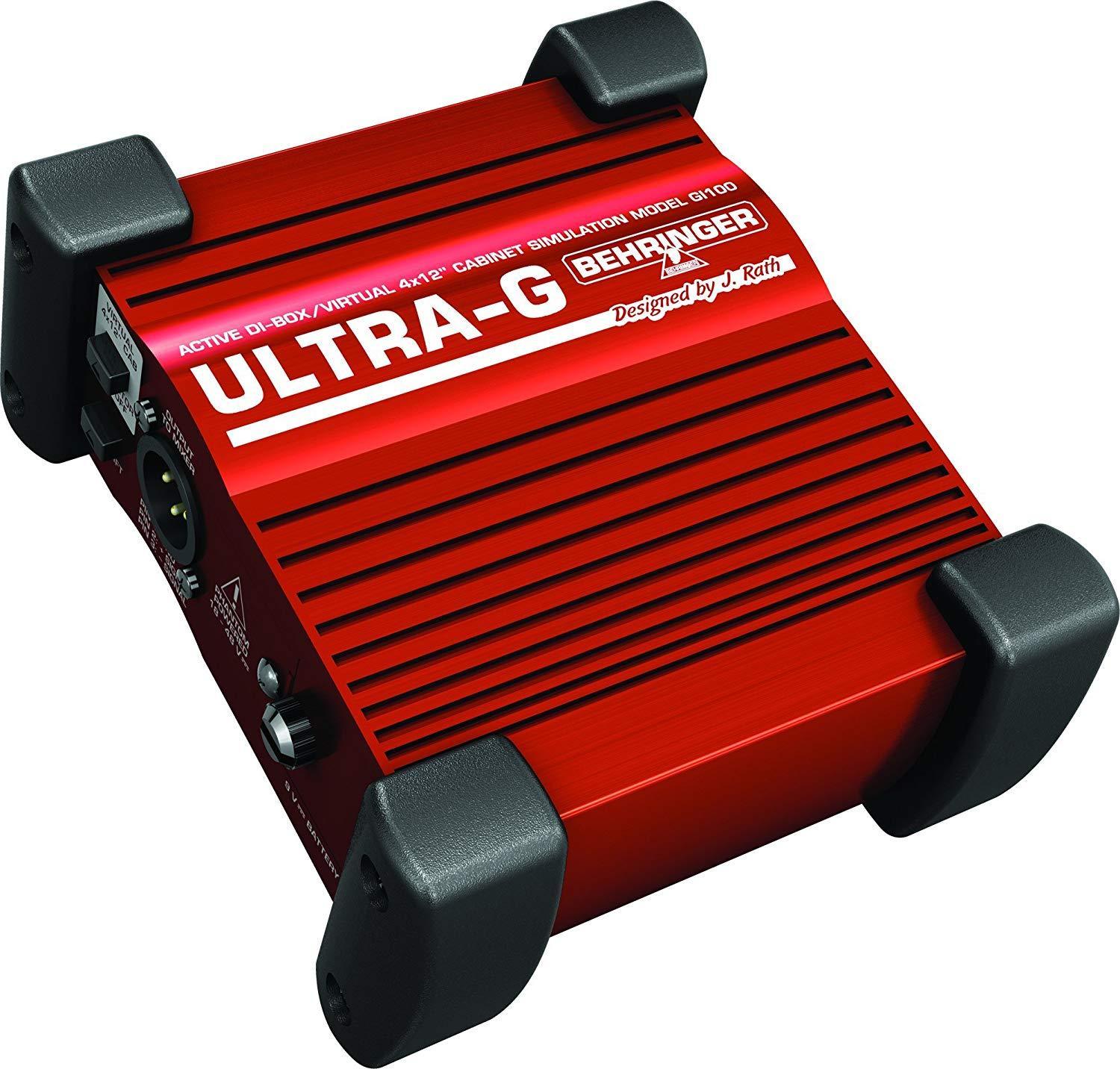 Behringer GI100 Active Di Box With Cabinet Simulation | BEHRINGER , Zoso Music