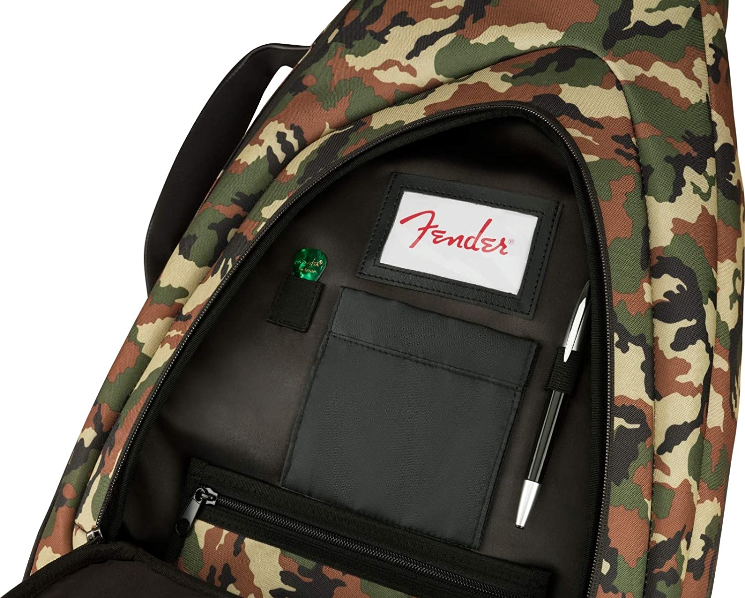 Fender FE920 Electric Guitar Gig Bag, Woodland Camo |  FENDER |  CASES & GIG BAGS |  Zoso Music