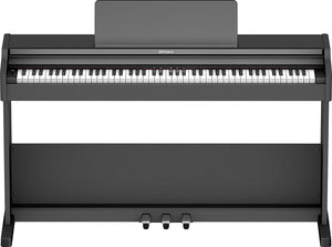 Roland RP107 Digital Piano with FREE RH-5 Headphone and Piano Bench - Black |  ROLAND |  PIANO-DIGITAL |  Zoso Music
