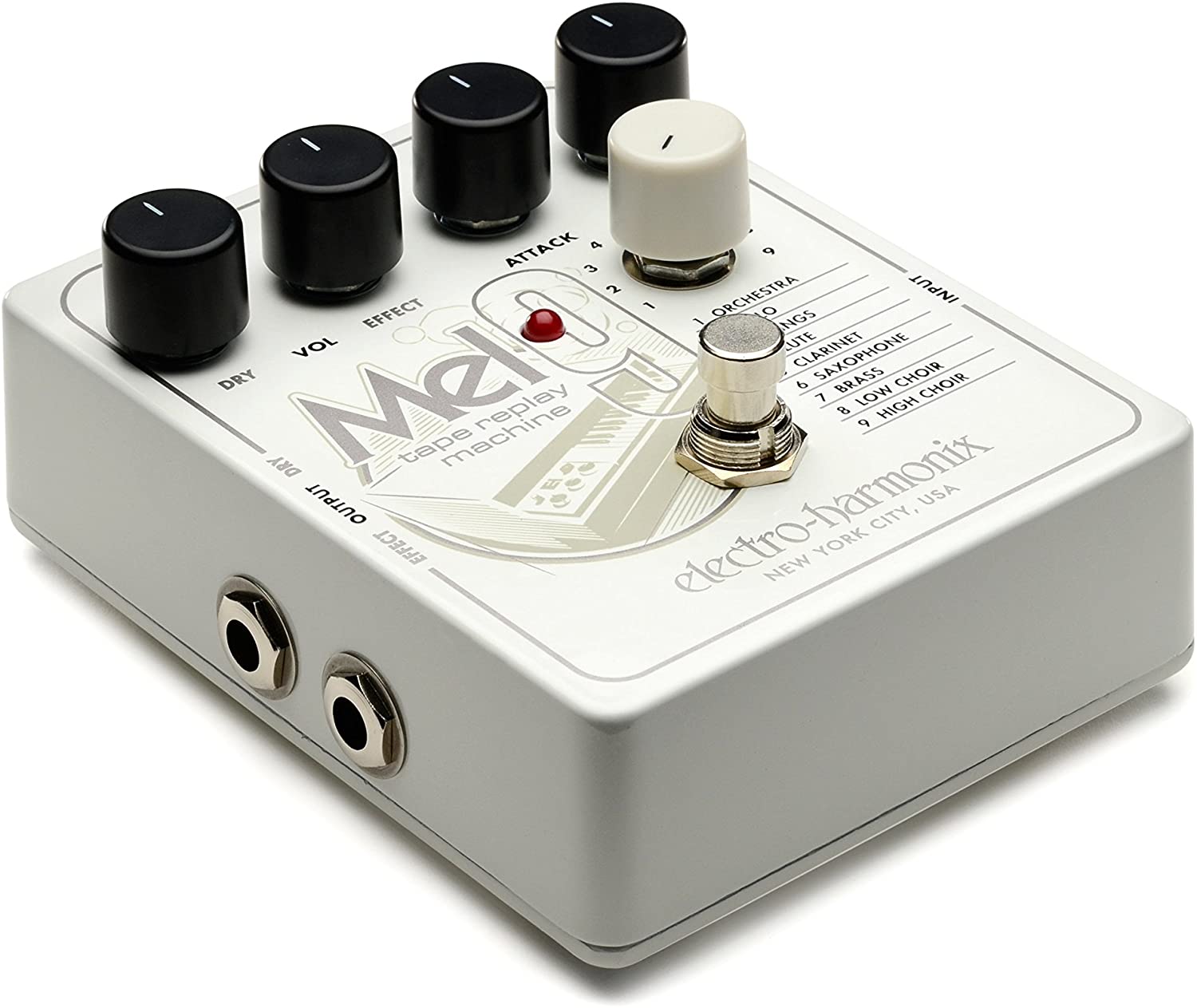 Electro-Harmonix Mel9 Tape Replay Machine Guitar Effects Pedal | ELECTRO-HARMONIX , Zoso Music