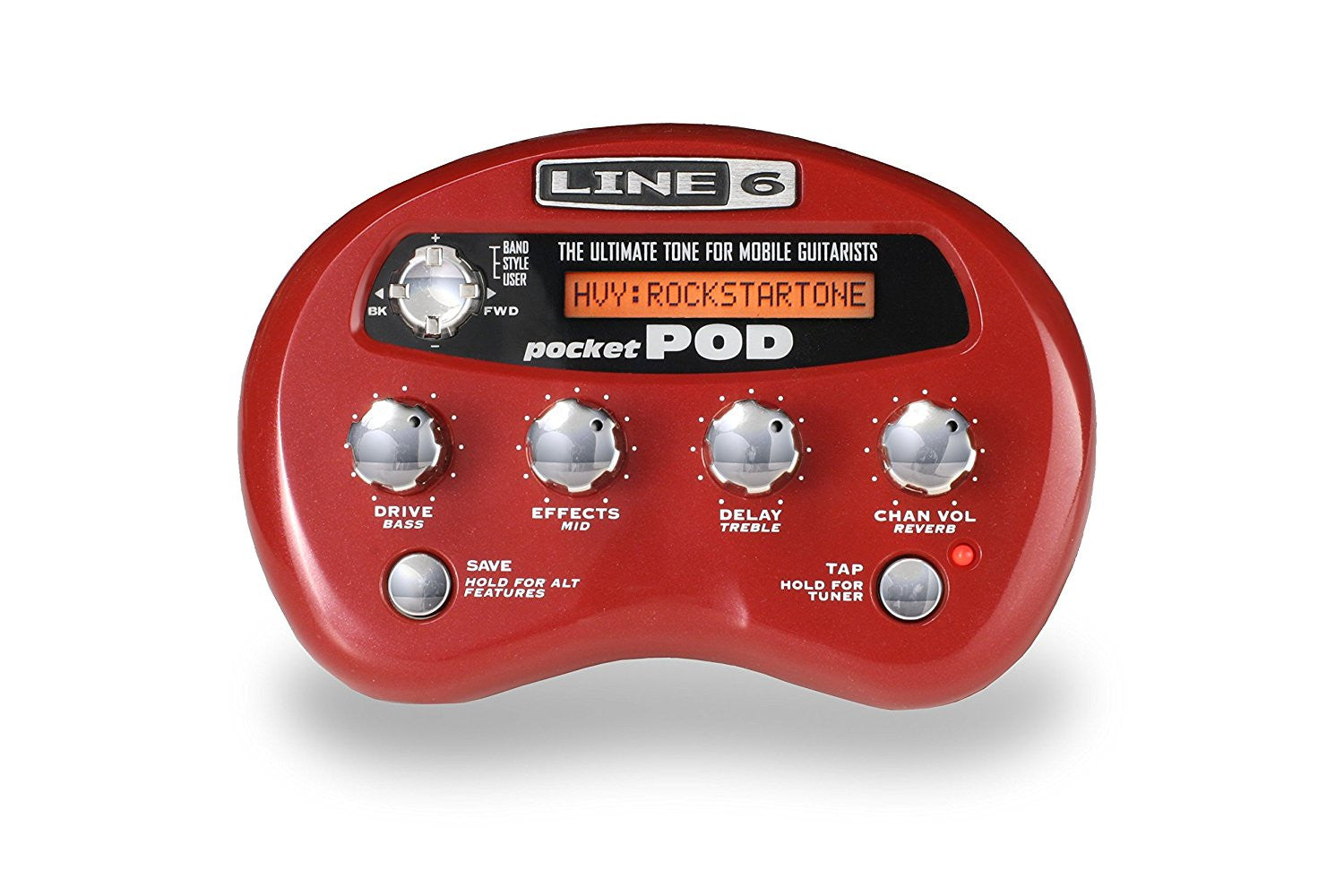 Line 6 POCKET POD GUITAR AMP EMULATOR, LINE 6, PEDAL & EFFECTS ACCESSORIES, line-6-pocket-pod-guitar-amp-emulator, ZOSO MUSIC SDN BHD