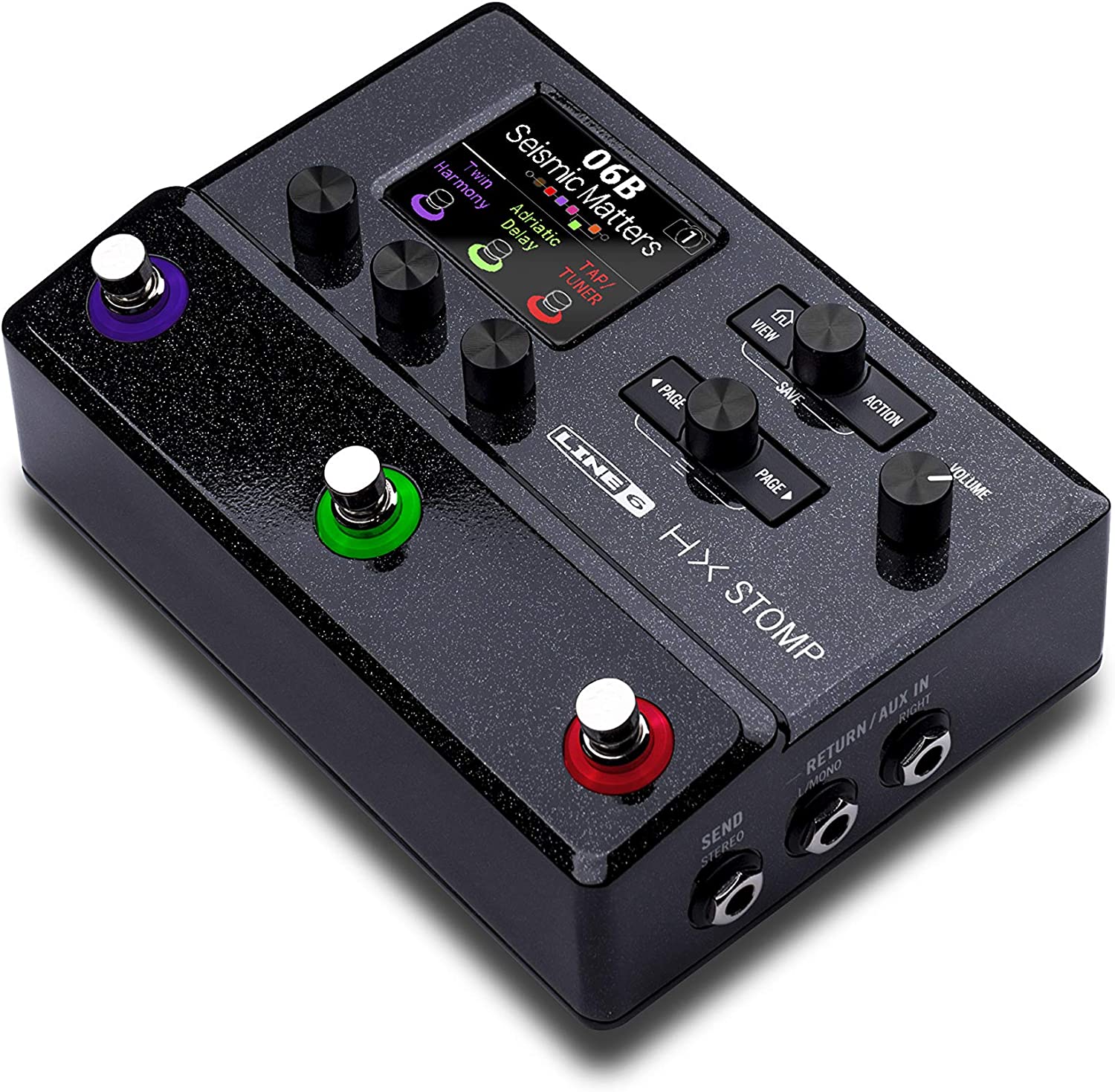 LINE 6 HX STOMP GUITAR MULTI EFFECT FLOOR PROCESSOR |  LINE 6 |  EFFECTS |  Zoso Music