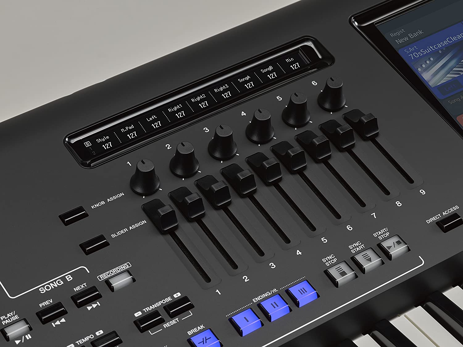 Yamaha Genos2 76-Key Arranger Workstation |  YAMAHA MUSIC |  KEYBOARD-WORKSTATION |  Zoso Music