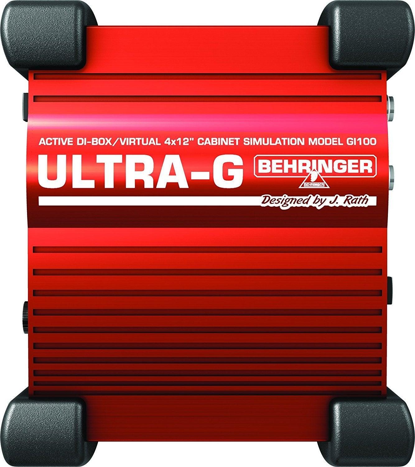 Behringer GI100 Active Di Box With Cabinet Simulation | BEHRINGER , Zoso Music