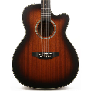 TAKAMINE CP771MC SB CUSTOM PRO SERIES OM CUTAWAY ACOUSTIC-ELECTRIC GUITAR, CTP-3 PREAMP & HARD CASE (MADE IN JAPAN) |  TAKAMINE |  ACOUSTIC GUITAR |  Zoso Music