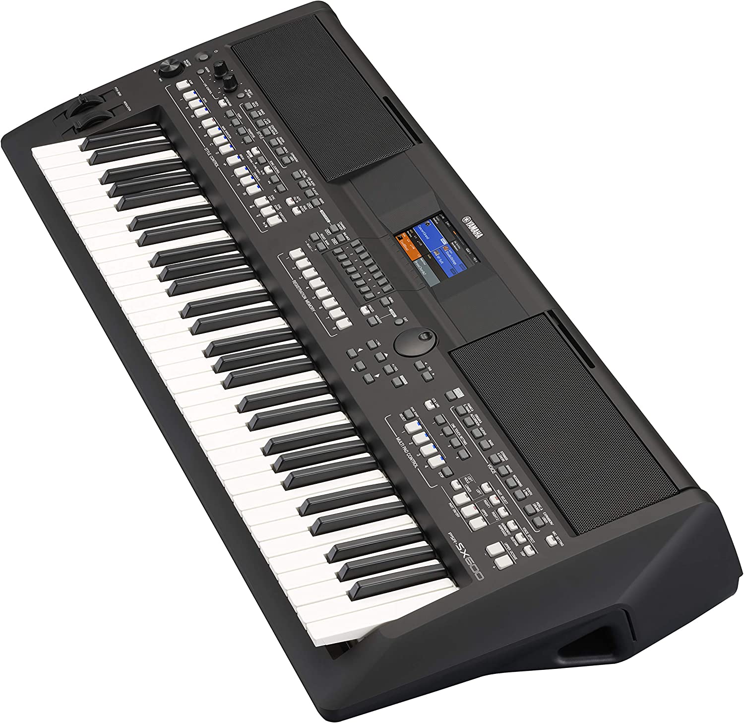 Yamaha PSR SX Series PSR SX600 61-Key Arranger Keyboard With Adaptor