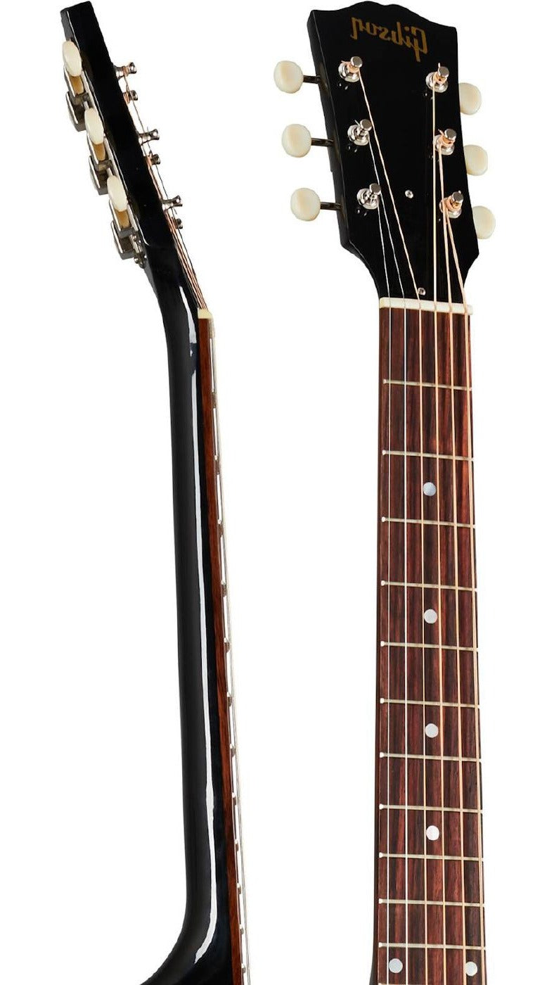 Gibson 60s J-45 Original, Adj Saddle (No pickup; Left-handed) Acoustic Guitar, Ebony
