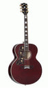 Gibson SJ-200 Standard Maple (Left-handed) Acoustic Guitar,  Wine Red (MCJB20WRL) |  GIBSON |  ACOUSTIC GUITAR |  Zoso Music