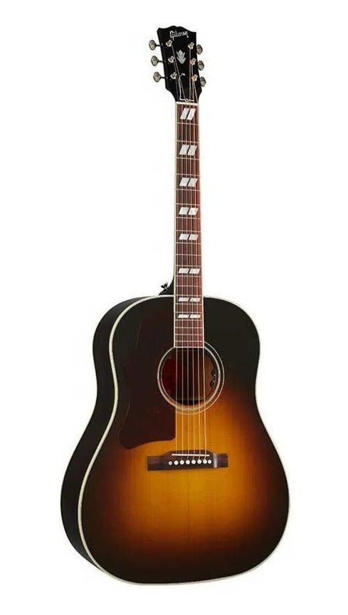 Gibson 1942 Banner Southern Jumbo (Left-handed) Acoustic Guitar, Vintage Sunburst (CSRSSJ42VSL)