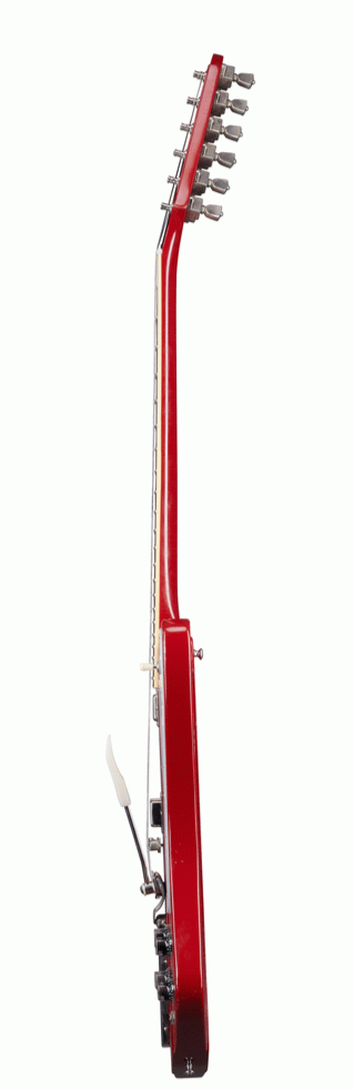 Gibson 1963 Firebird V w/ Maestro Vibrola Light Aged Electric Guitar,  Cardinal Red (FB5LACRNM1) |  GIBSON |  ELECTRIC GUITAR |  Zoso Music