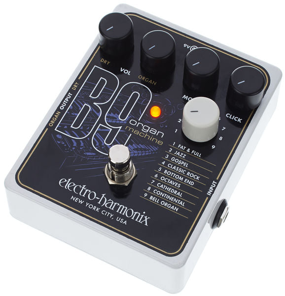 Electro-Harmonix B9 Organ Machine Guitar Effects Pedal | ELECTRO-HARMONIX , Zoso Music