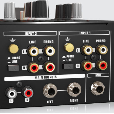 Behringer Pro Mixer NOX101 2-channel DJ Mixer | BEHRINGER , Zoso Music