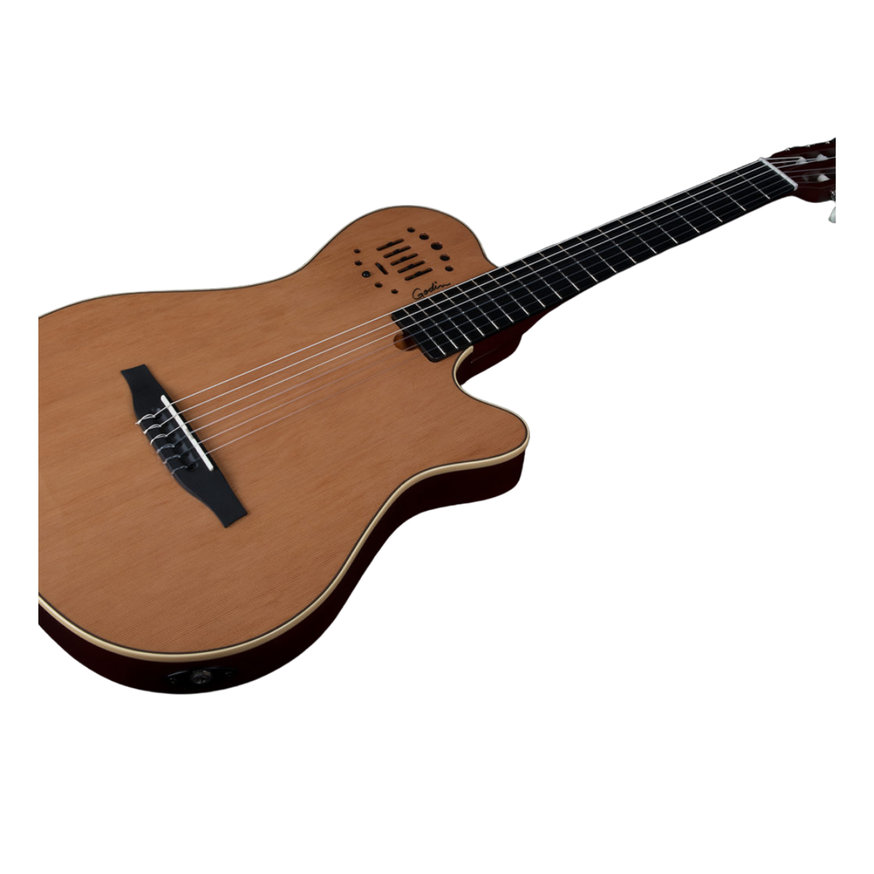 GODIN MULTIAC GRAND CONCERT DUET AMBIANCE NATURAL HG ELECTRIC CLASSICAL GUITAR WITH GIGBAG