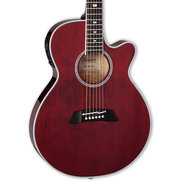 TAKAMINE TSP158C STR PRO SERIES THINLINE FX CUTAWAY ACOUSTIC-ELECTRIC GUITAR, CT-3N PREAMP & SEMI-HARD CASE (MADE IN JAPAN) |  TAKAMINE |  ACOUSTIC GUITAR |  Zoso Music
