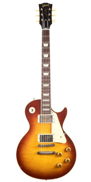 Gibson 1959 Les Paul Standard Reissue Light Aged Electric Guitar, Cherry Teaburst (LPR59LACTBNH1)