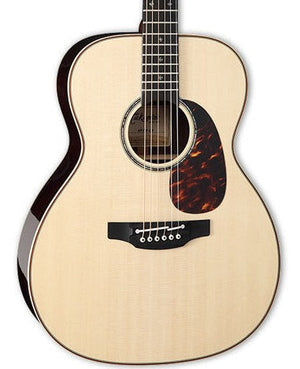 TAKAMINE EF7MLS THERMAL TOP SERIES LUTZ SPRUCE OM ACOUSTIC-ELECTRIC GUITAR, TLD-2 PREAMP & HARD CASE (MADE IN JAPAN) |  TAKAMINE |  ACOUSTIC GUITAR |  Zoso Music