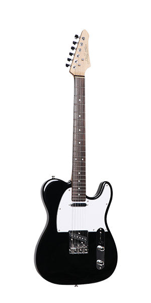J&D TL-SS Telecaster Electric Guitar Black |  J&D GUITARS |  ELECTRIC GUITAR |  Zoso Music