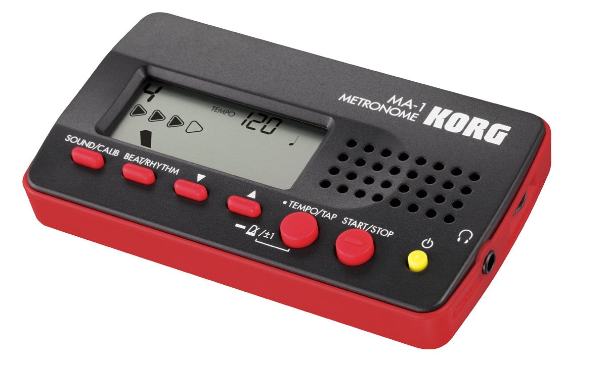 Korg Ma-1 Compact Solo Visual Beat Counting Metronomes Red (Zoso)