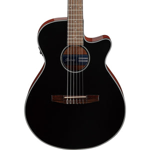 Ibanez AEG50N Acoustic Guitar - Black High Gloss (AEG50N-BKH) |  IBANEZ |  CLASSICAL GUITAR |  Zoso Music