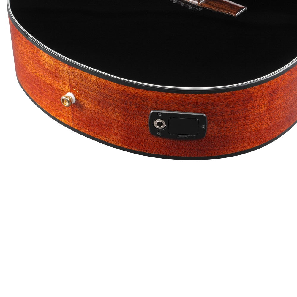 Ibanez AEG50N Acoustic Guitar - Black High Gloss (AEG50N-BKH) |  IBANEZ |  CLASSICAL GUITAR |  Zoso Music