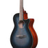 Ibanez AEG50-IBH AEG Series Grand Concert Acoustic Electric Guitar, Indigo Blue Burst High Gloss |  IBANEZ |  ACOUSTIC GUITAR |  Zoso Music
