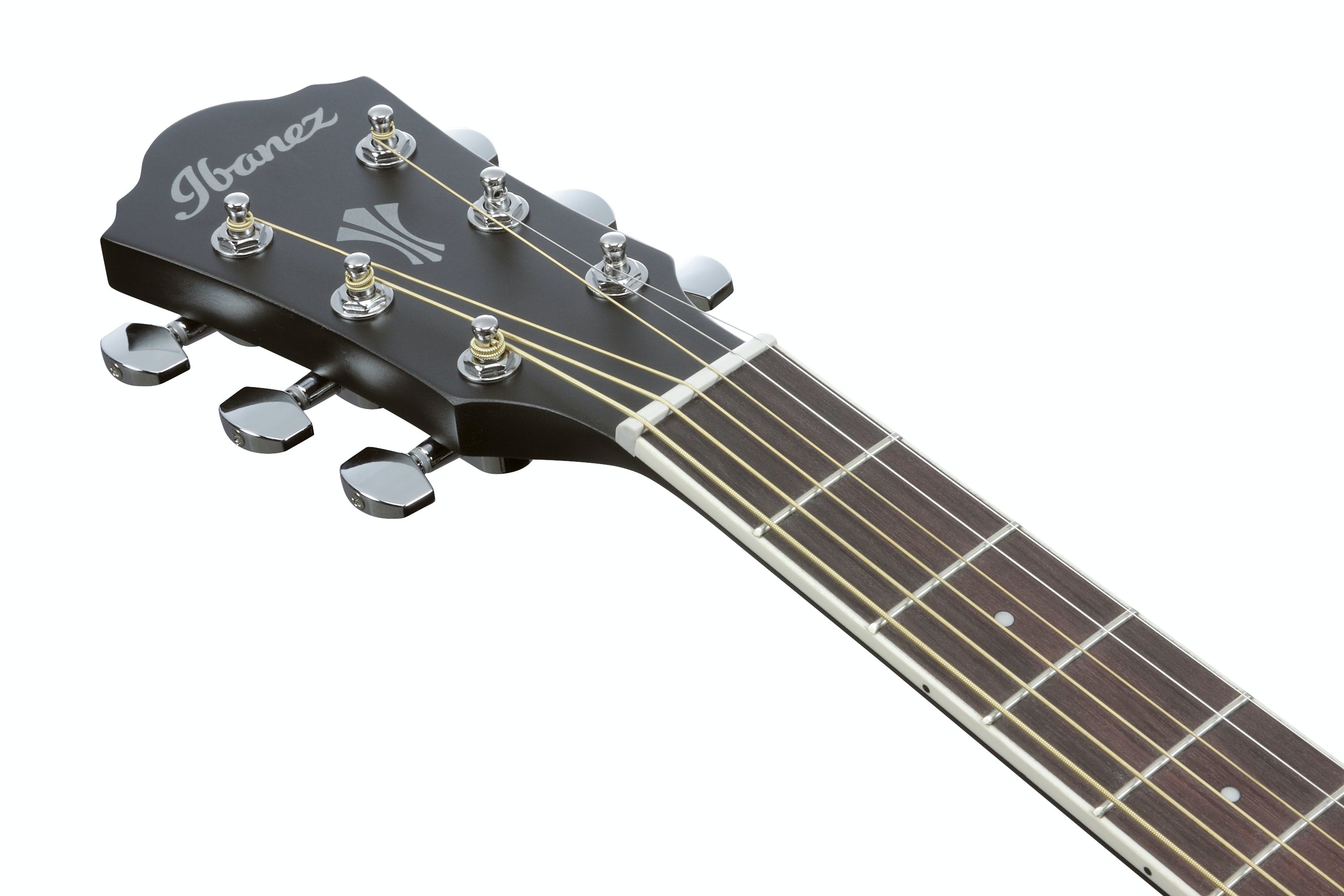 Ibanez AEG7MH-WK AEG Series Acoustic Electric Guitar, Weathered Black Open Pore
