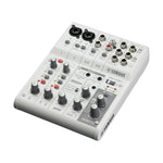 YAMAHA AG06 MK2 6-CHANNEL MIXER AND USB AUDIO INTERFACE |  YAMAHA PRO AUDIO |  AUDIO INTERFACE |  Zoso Music