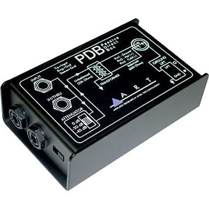 ART pdb Passive DI Box for Active Electric Guitar, Bass & Keyboards