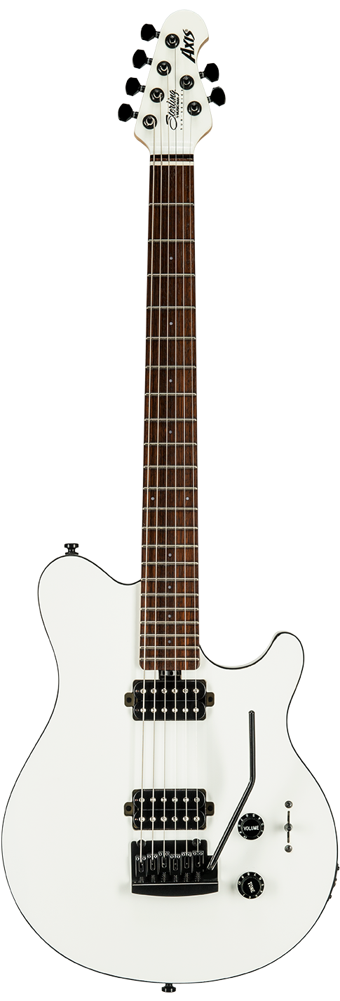 STERLING AXIS SUPER SPORT ELECTRIC GUITAR JATOBA FINGERBOARD RAX3S WH, WHITE, STERLING, ELECTRIC GUITAR, sterling-electric-guitar-ax3s-wh, ZOSO MUSIC SDN BHD