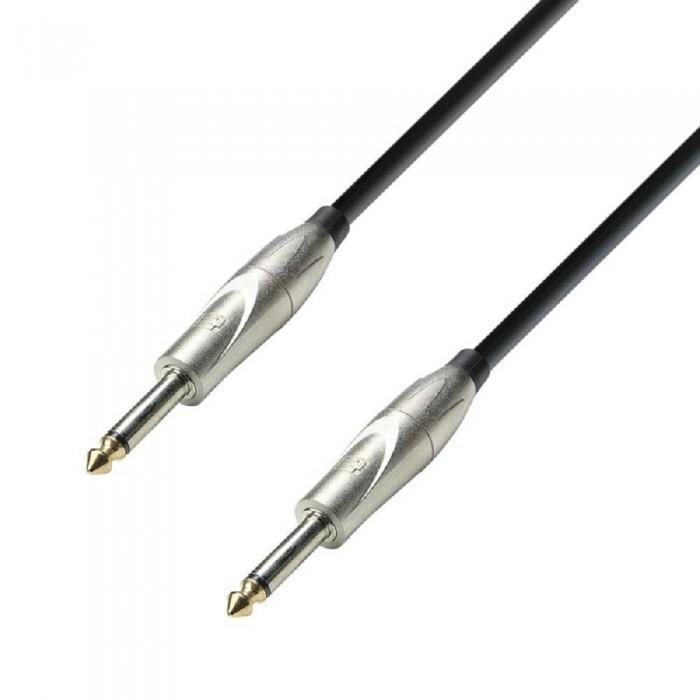 ADAM HALL CABLE K3IPP0300 INSTRUMENT CABLE 6.3MM JACK MONO TO 6.3MM JACK MONO 3 METER | ADAM HALL , Zoso Music