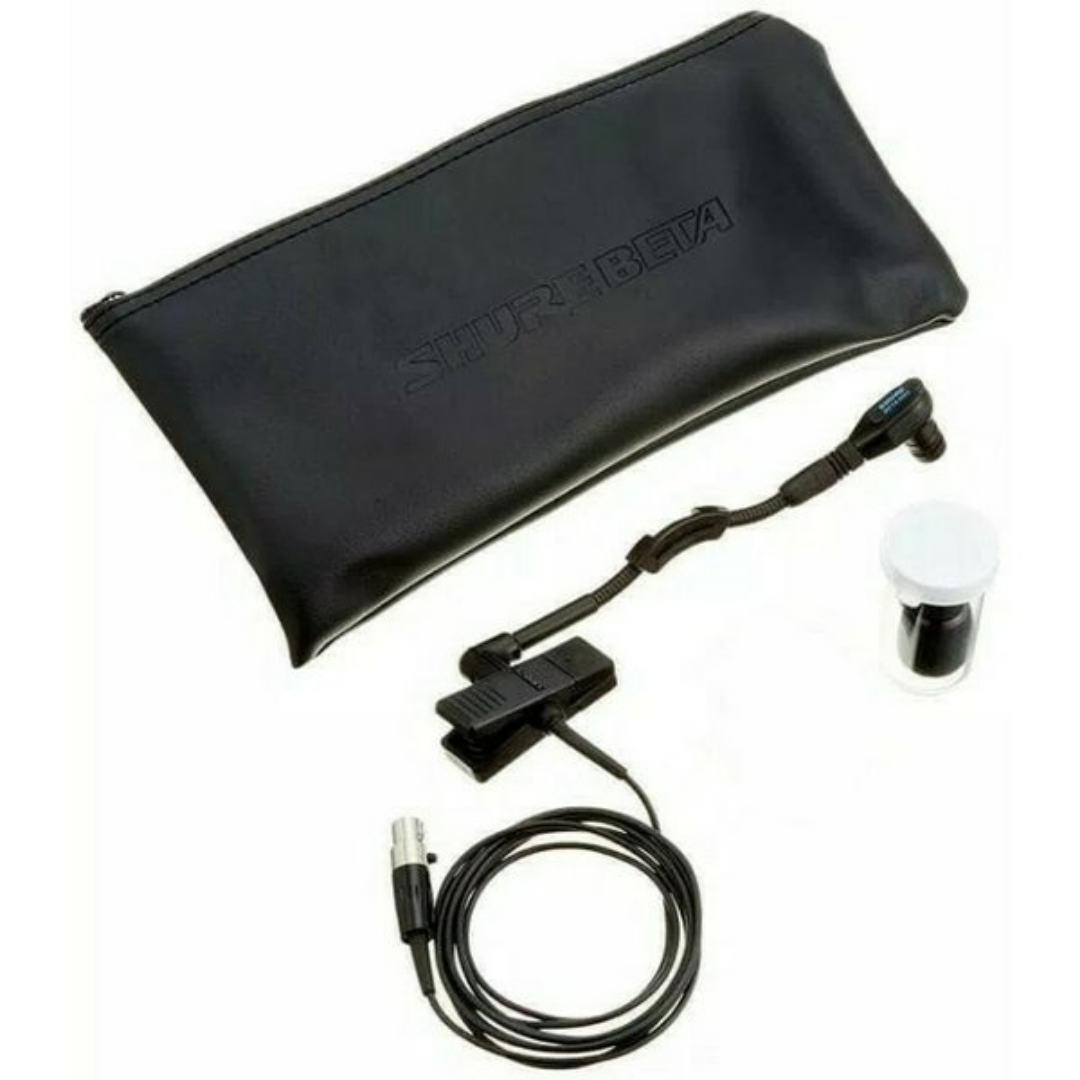 Shure WB98H/C Cardioid Clip-on Instrument Microphone for Shure Wireless (WB98HC/ WB 98H/C), SHURE, WIRELESS MICROPHONE SYSTEM, shure-wireless-microphone-system-wb98h-c, ZOSO MUSIC SDN BHD