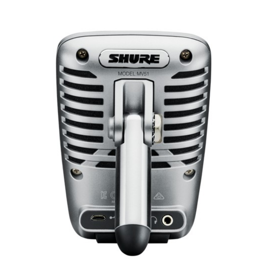 [Latest Model] Shure MV51 Digital Condenser Microphone (MV-51), SHURE, MICROPHONE, shure-microphone-mv51-dig-a, ZOSO MUSIC SDN BHD